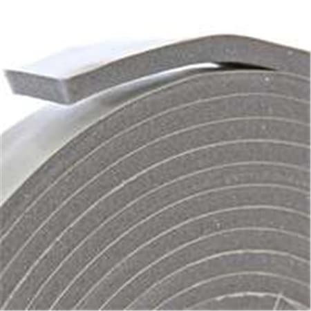Thermwell Products Thermwell Products V445H Foam Tape Grey 0.5 x 0.37 X10 Ft. 7883069